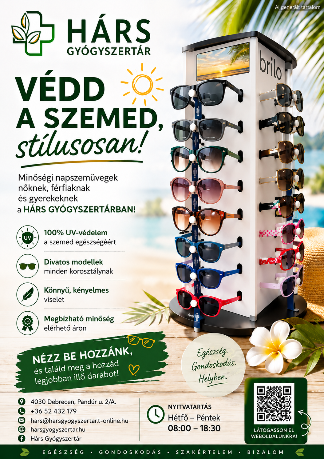 Szemüveg akció — Hárs Gyógyszertár